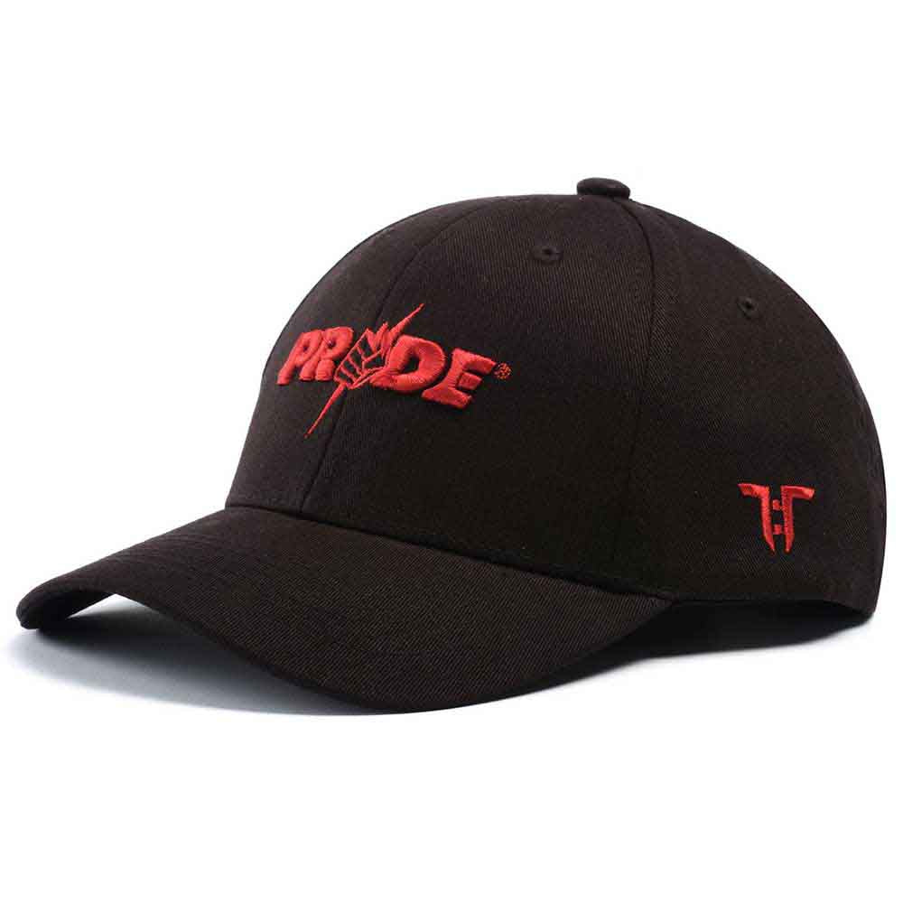 Tokyo Time: UFC Pride Centre Red Logo Cap – officielt merchandise