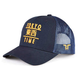 Tokyo Time: TT Heritage Gold Logo Mesh Back Cap
