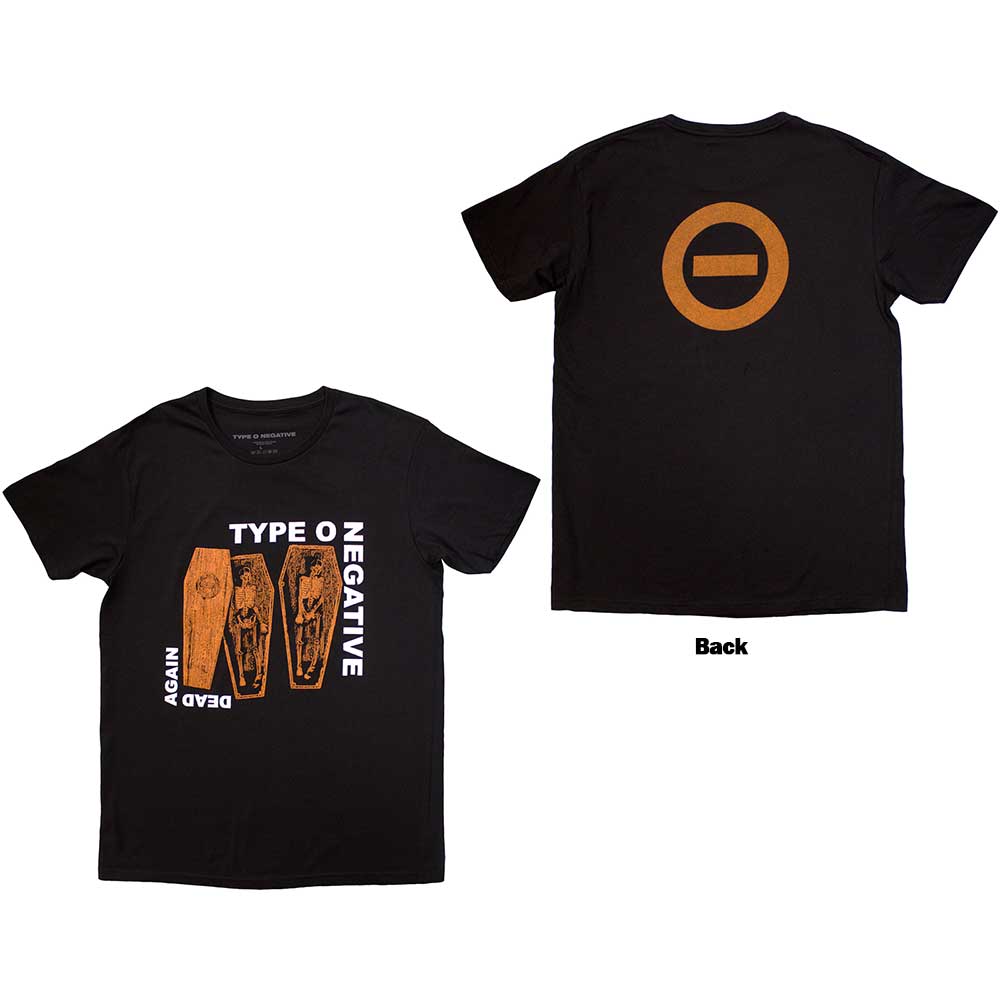 Type O Negative: Dead Again T-Shirt (Back Print)