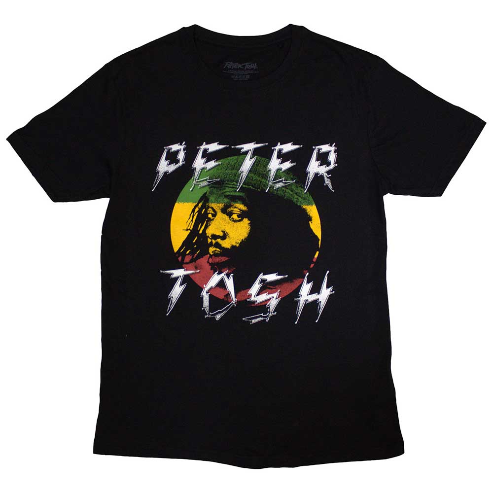 Peter Tosh: Lightning Logo T-Shirt