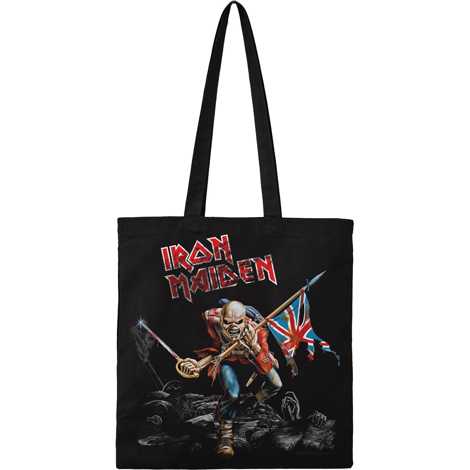 Iron Maiden: Trooper Cotton Tote Bag