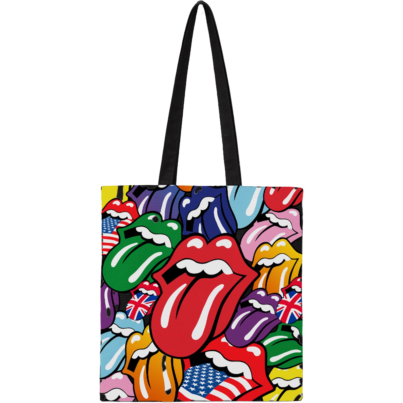 The Rolling Stones: Tongues Cotton Tote Bag