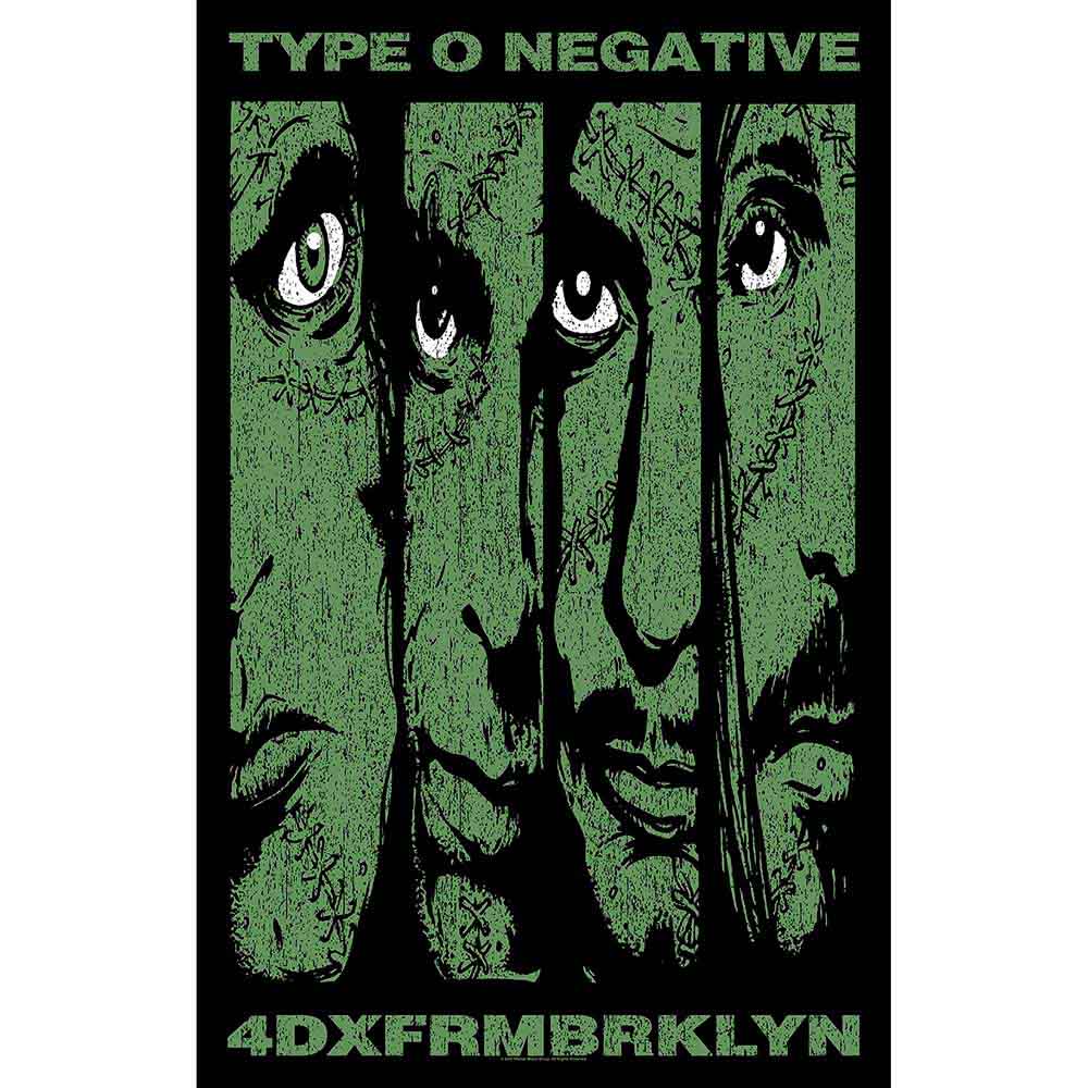 Type O Negative: 4DXFRMBRKLYN Plakat – officielt merchandise