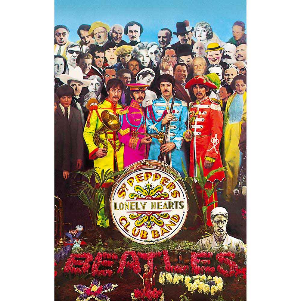 The Beatles: Sgt Pepper Plakat – officielt merchandise