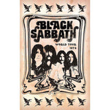 Black Sabbath: World Tour 1978 Textile Poster