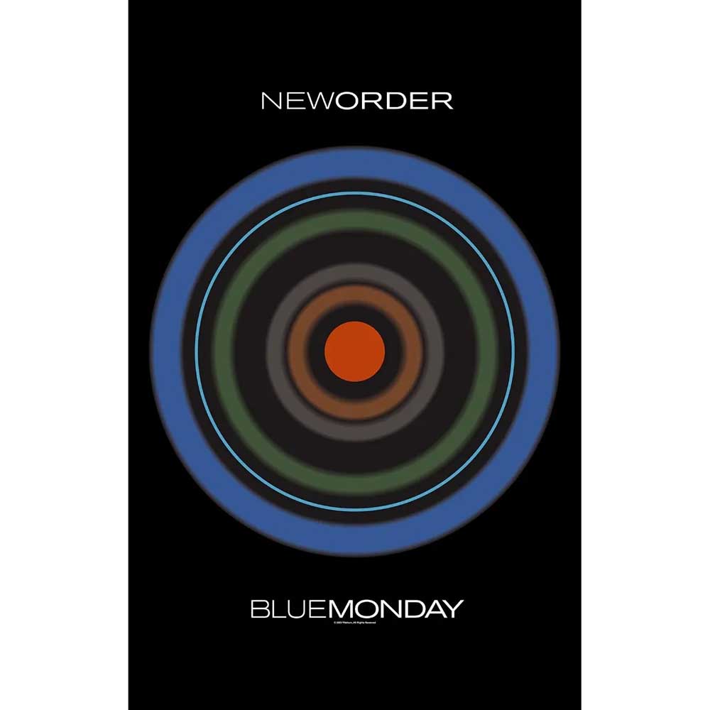 New Order: Blue Monday Textile Poster