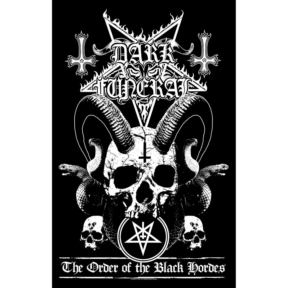 Dark Funeral: Order Of The Black Hordes Textile Poster