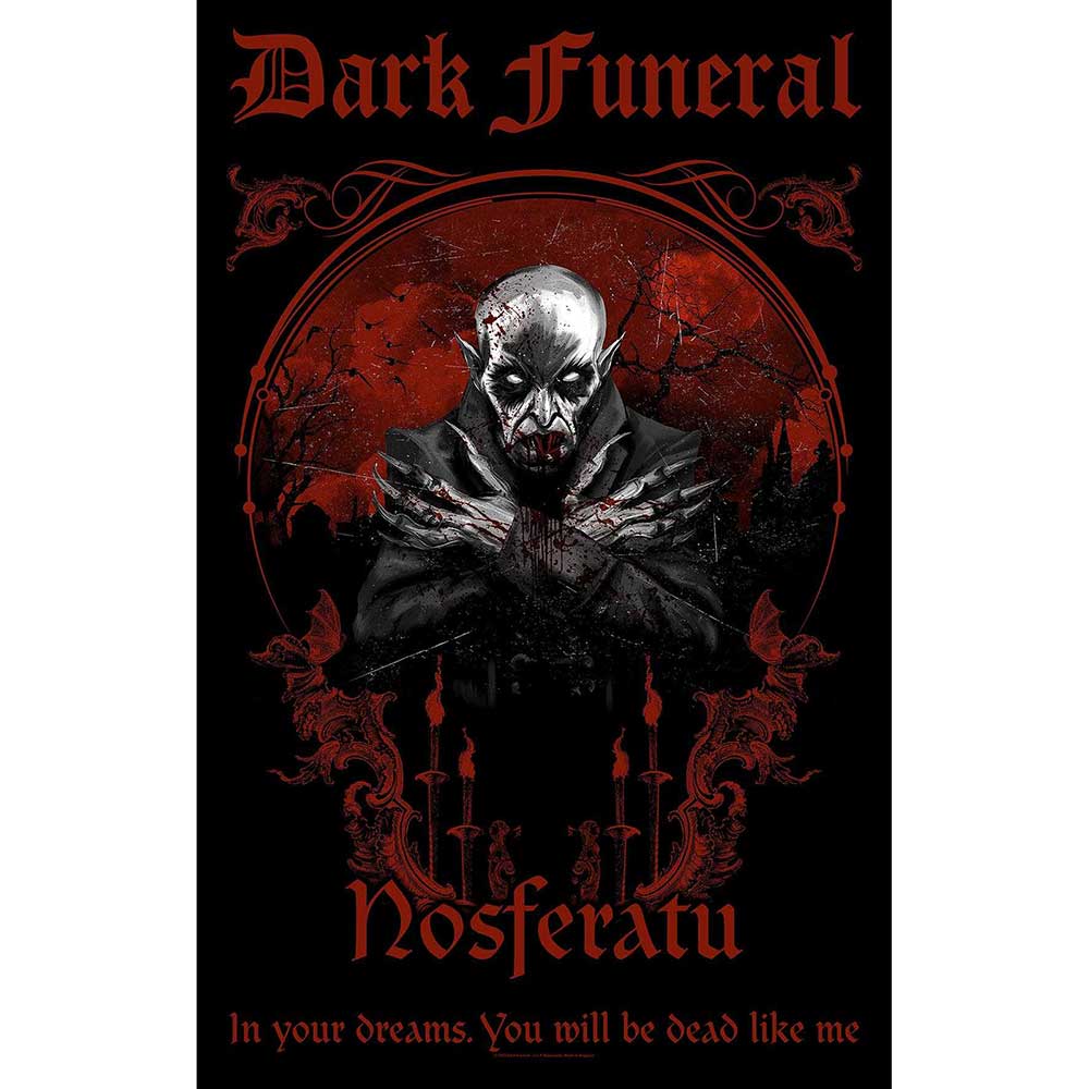 Dark Funeral: Nosferatu Textile Poster