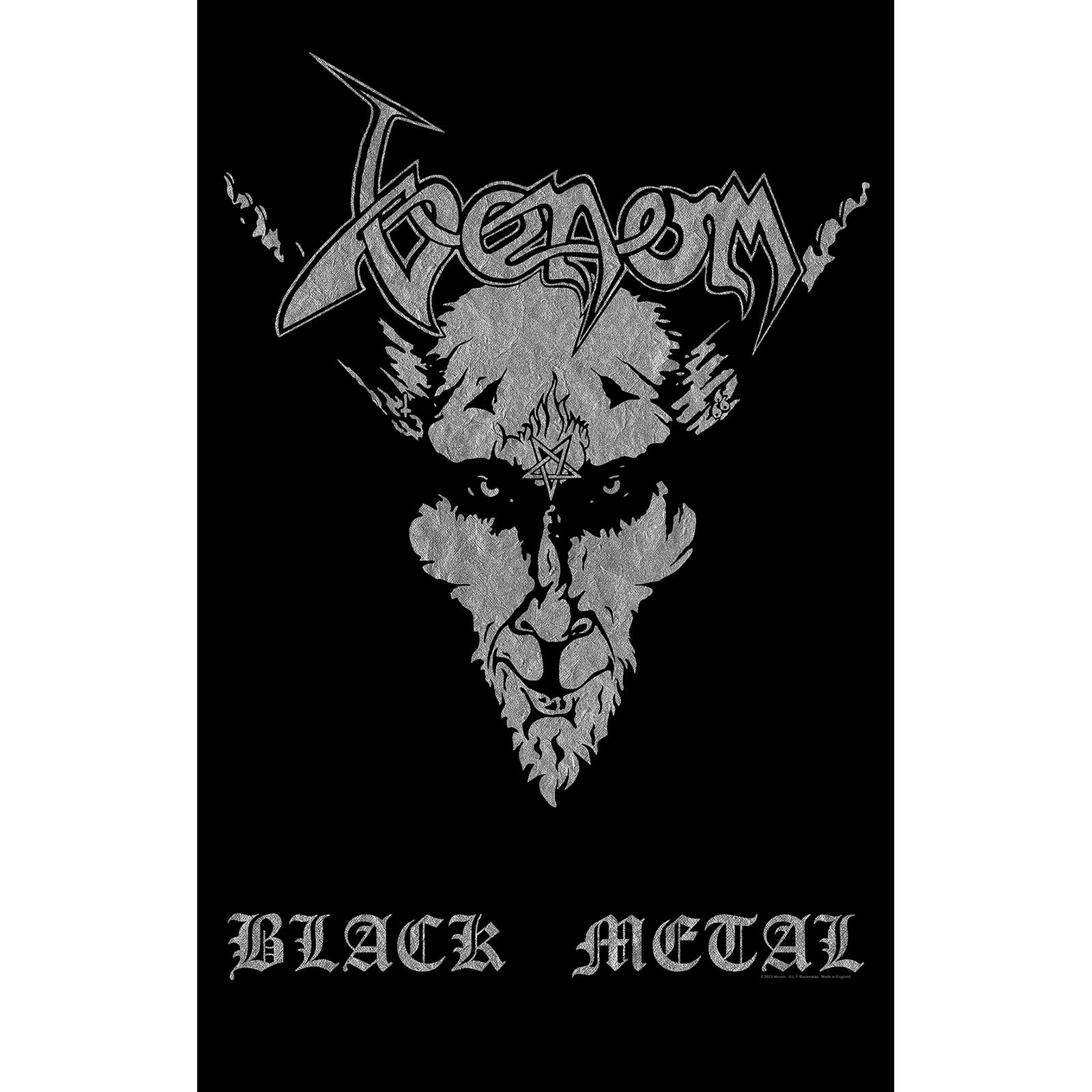 Venom: Black Metal 1 Textile Poster