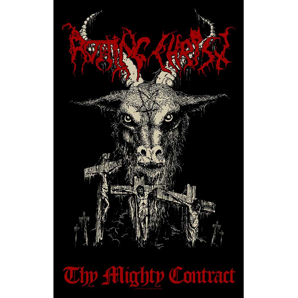 Rotting Christ: Thy Mighty Contract Textile Poster