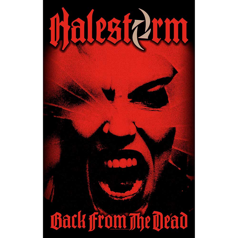 Halestorm: Back From The Dead Textile Poster
