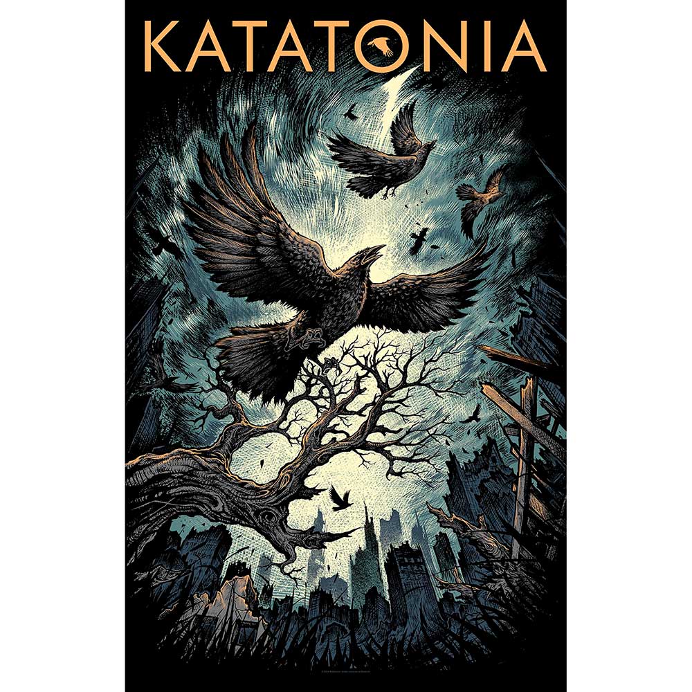 Katatonia: Uncover The Skies Textile Poster