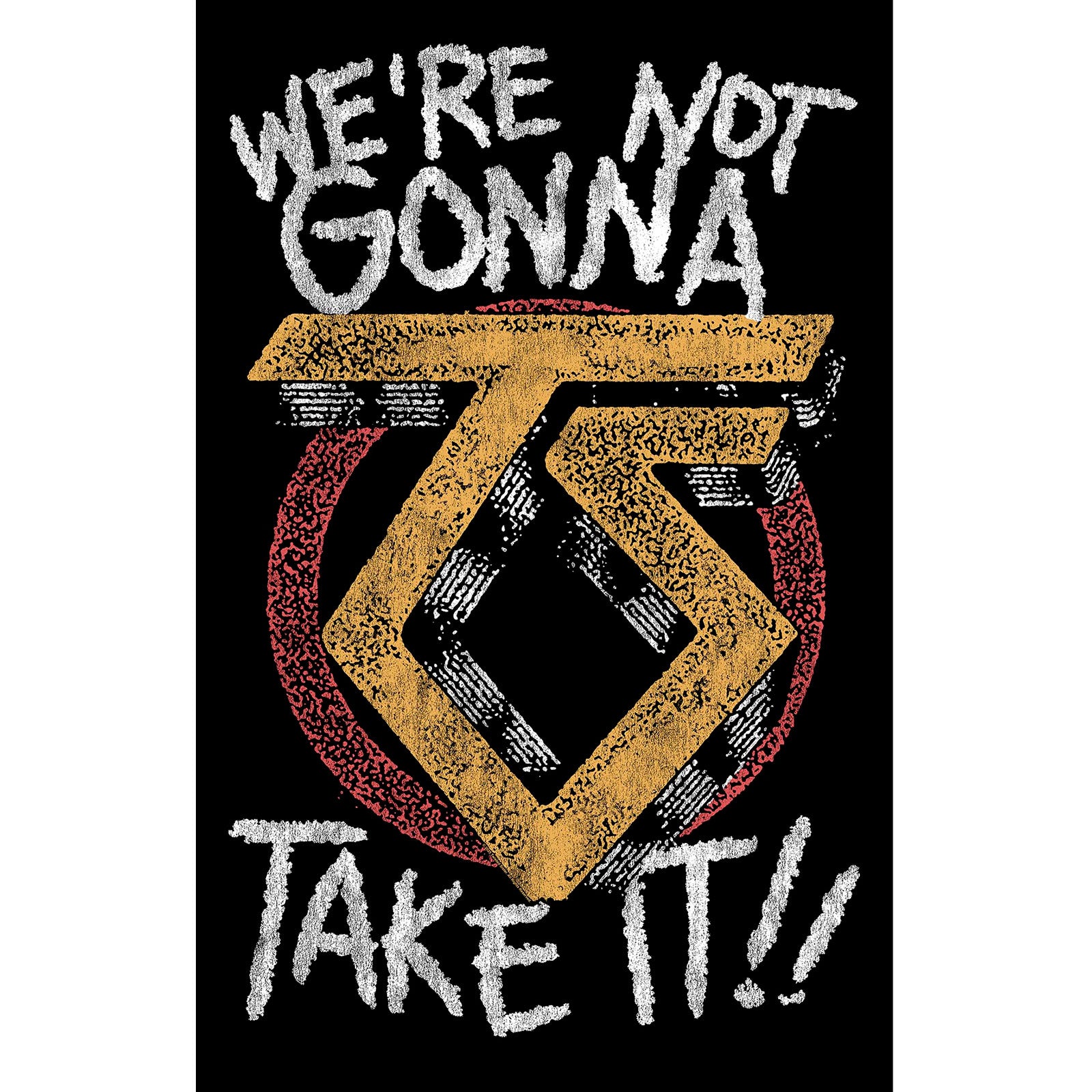 Twisted Sister: We're Not Gonna Take It Textile Poster