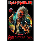 Iron Maiden: Run For Your Lives Textile Poster