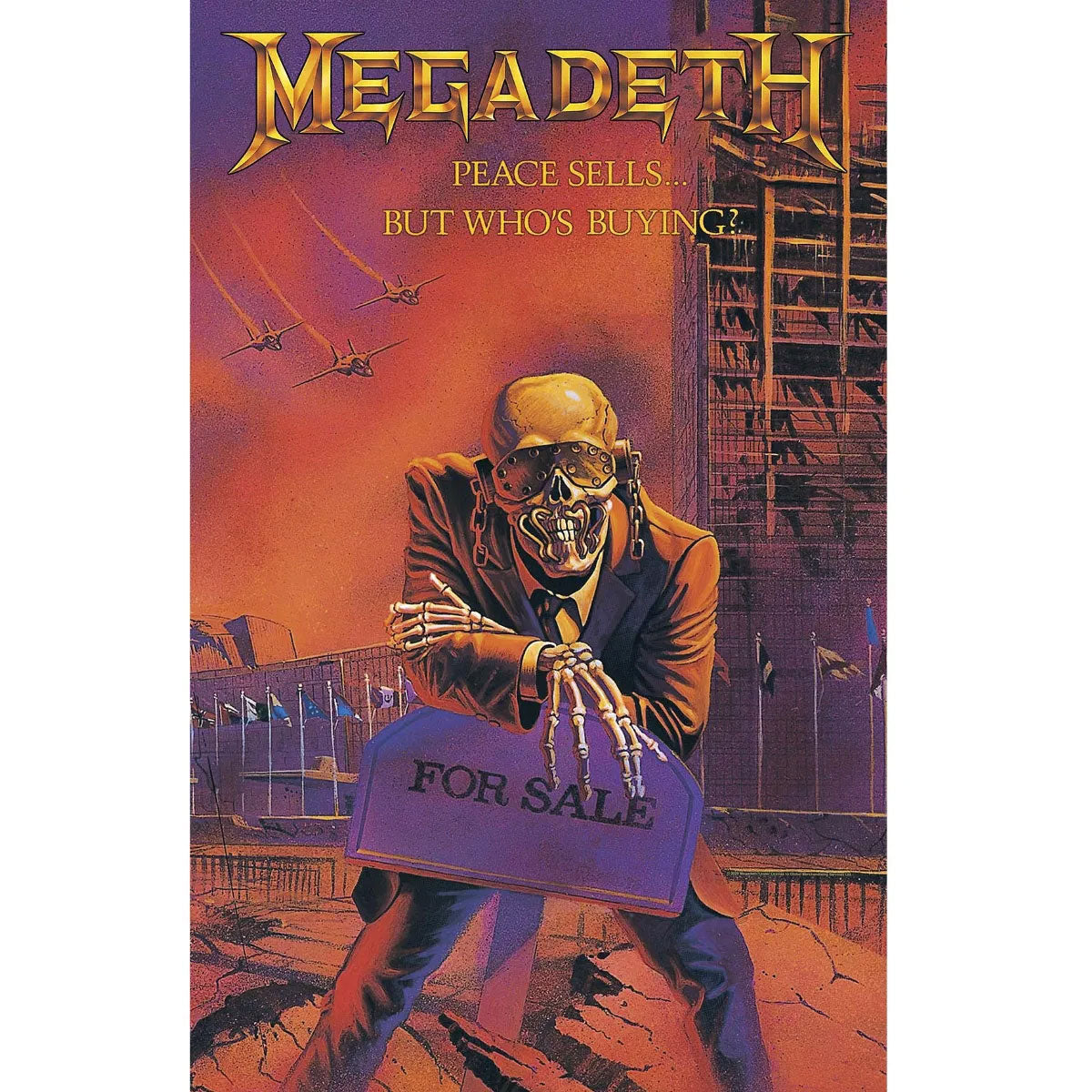Megadeth: Peace Sells Plakat – officielt merchandise