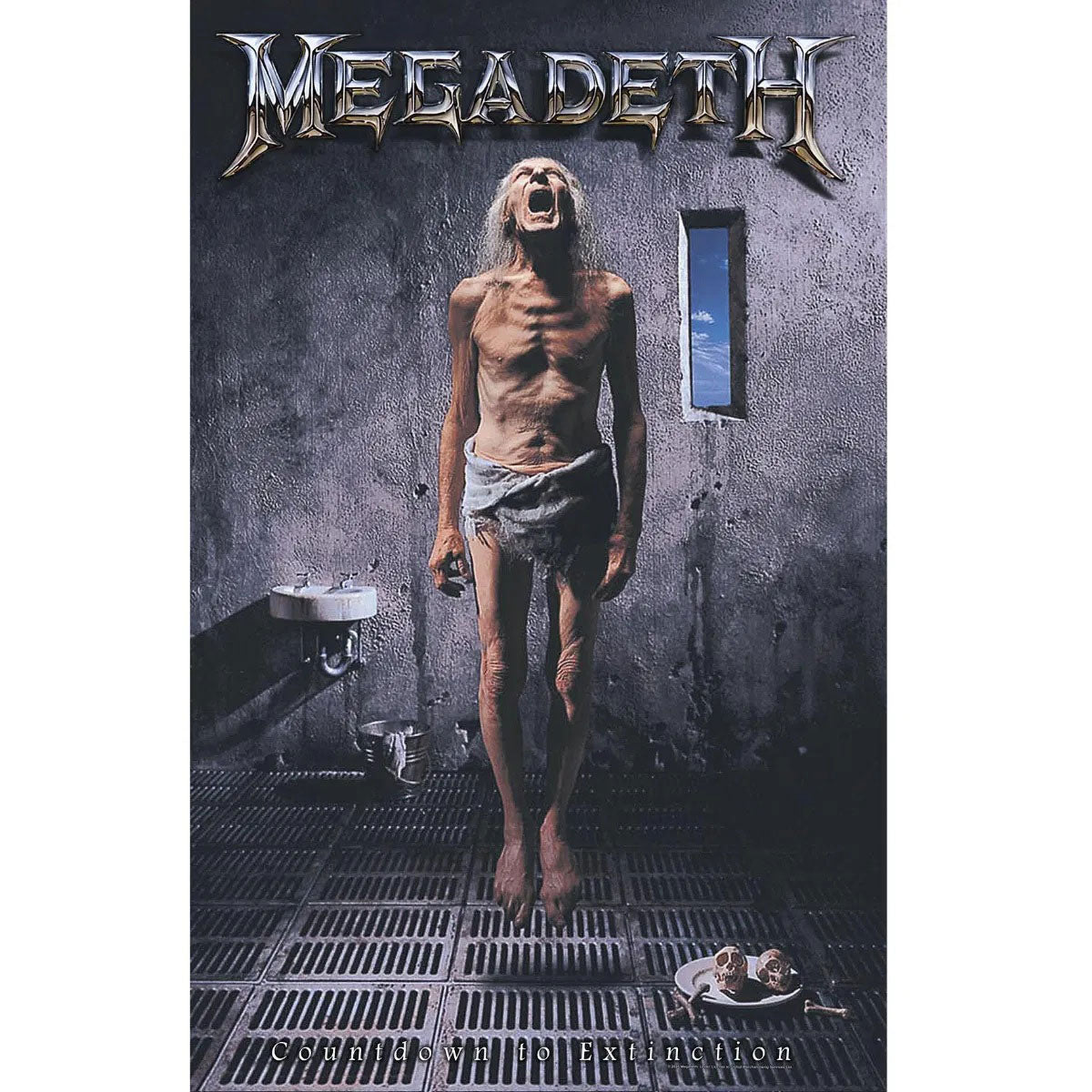 Megadeth: Countdown To Extinction Plakat – officielt merchandise