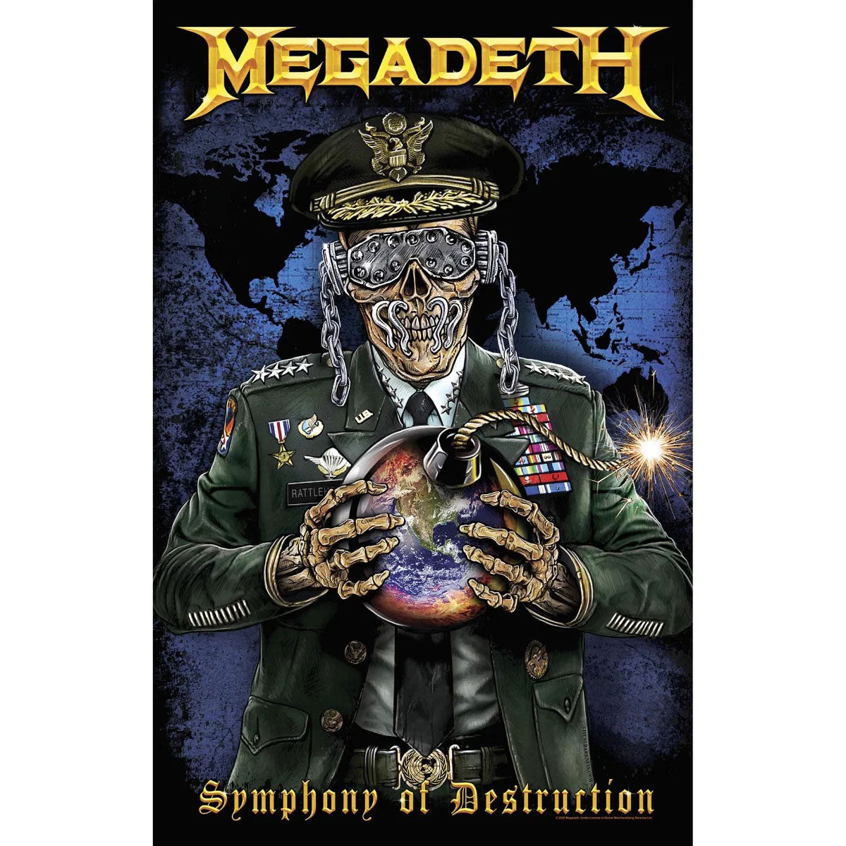 Megadeth: Symphony Of Destruction Plakat – officielt merchandise