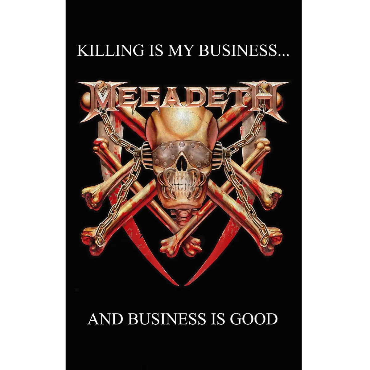 Megadeth: Killing Is My Business Plakat – officielt merchandise
