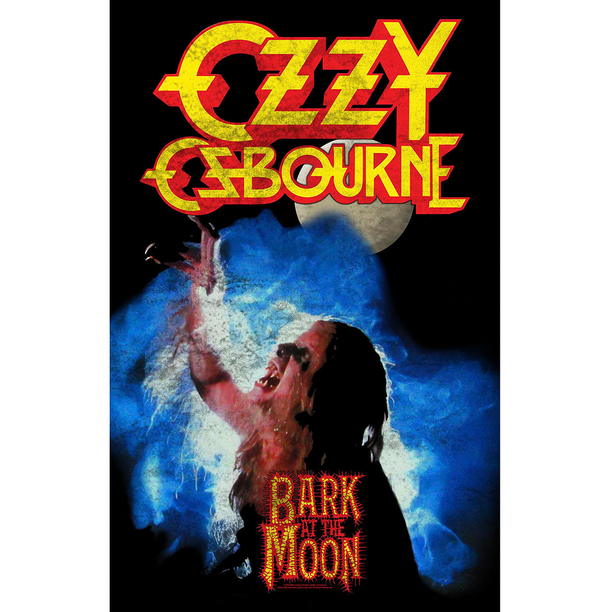 Ozzy Osbourne: Bark At The Moon Plakat – officielt merchandise