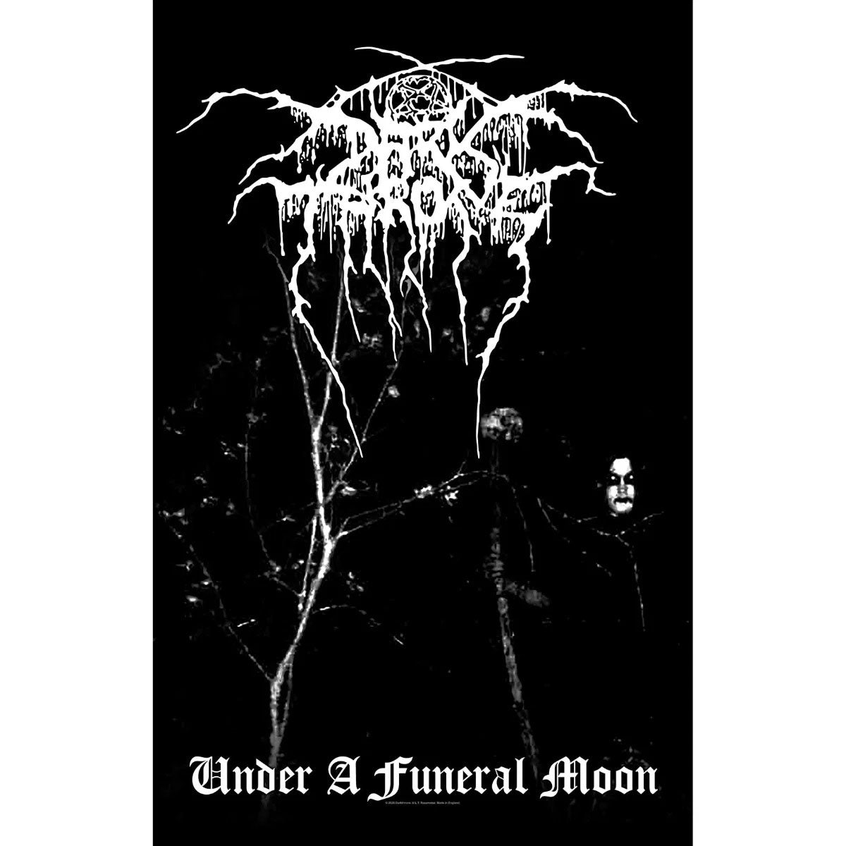 Darkthrone: Under A Funeral Moon Plakat – officielt merchandise