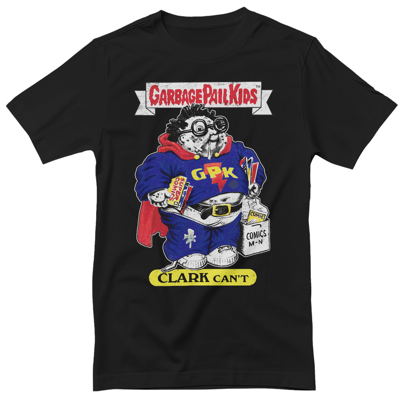Garbage Pail Kids - Clark Can't T-Shirt T-Shirt fra Garbage Pail Kids