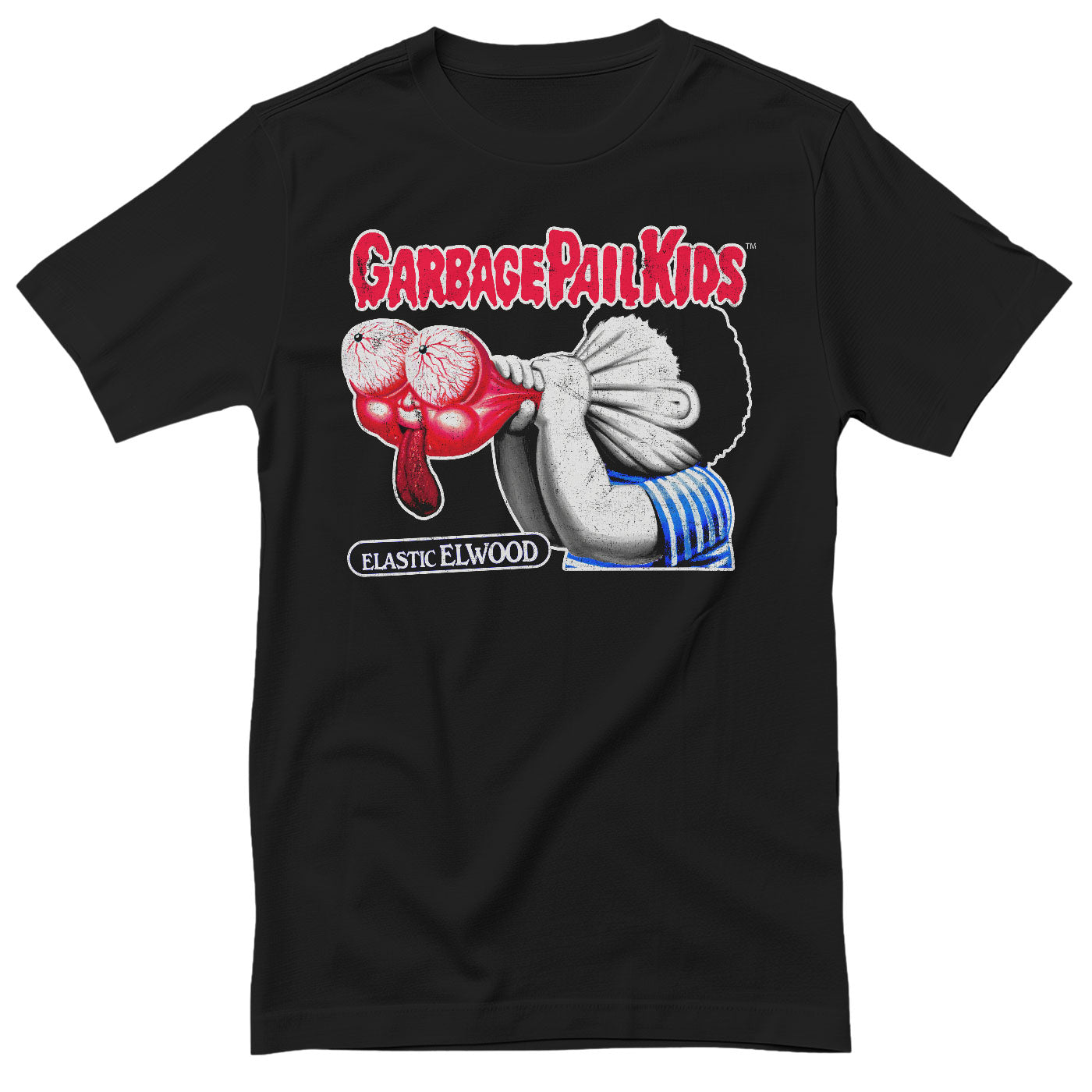 Garbage Pail Kids - Elastic Elwood T-Shirt T-Shirt fra Garbage Pail Kids