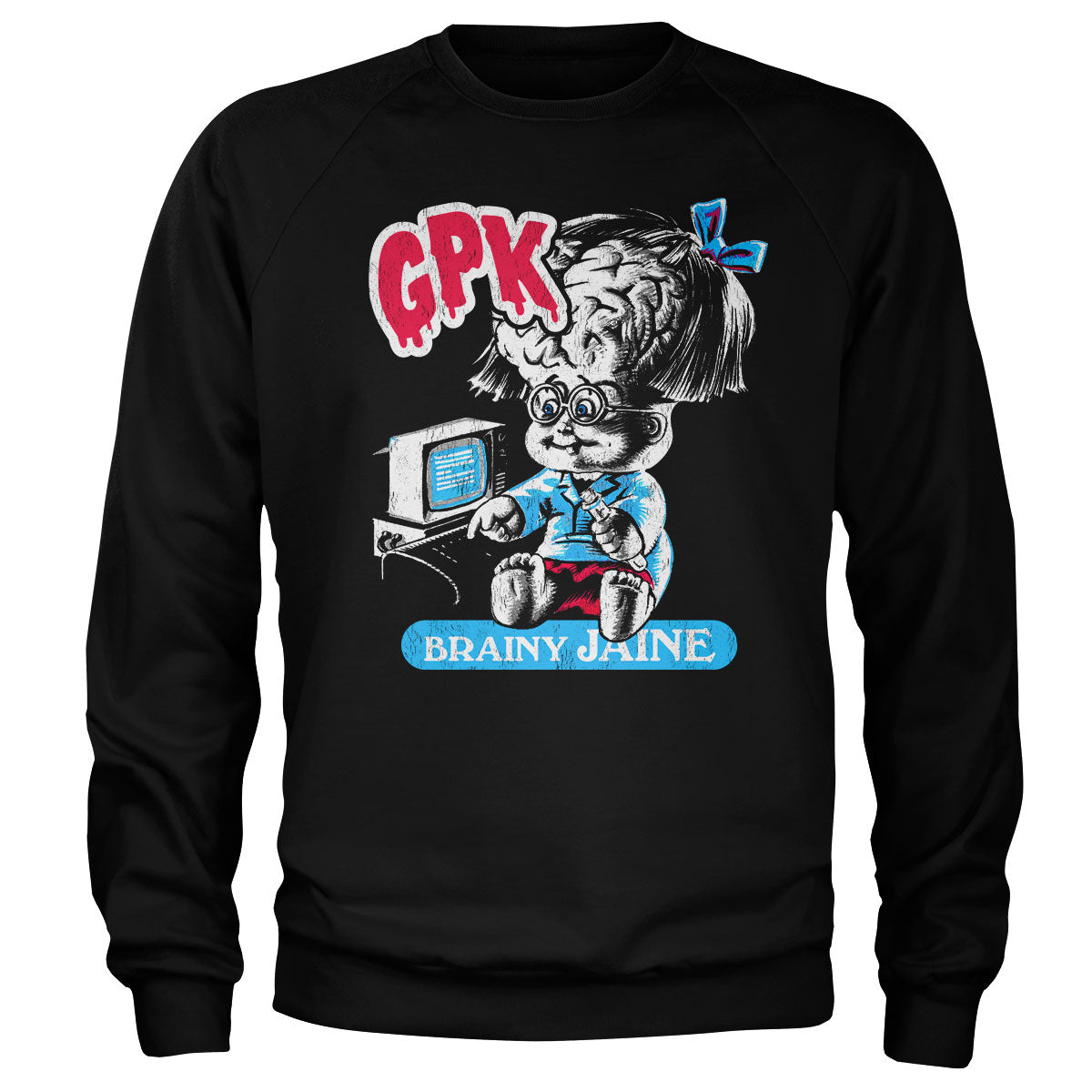 Garbage Pail Kids - Brainy Jaine Sweatshirt Sweatshirt fra Garbage Pail Kids