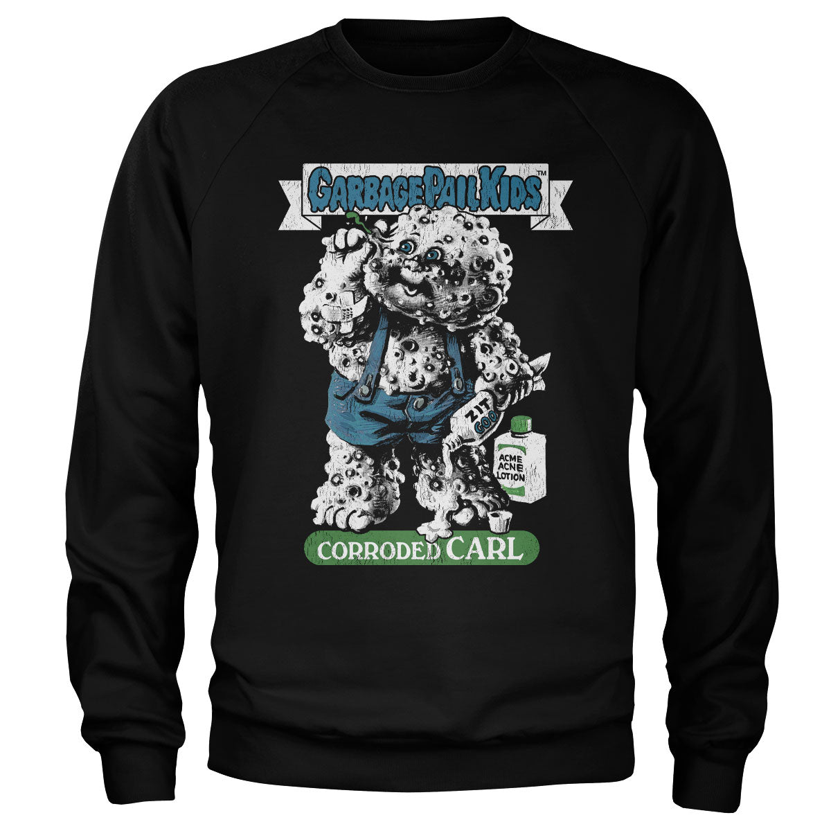 Garbage Pail Kids - Corroded Carl Sweatshirt Sweatshirt fra Garbage Pail Kids