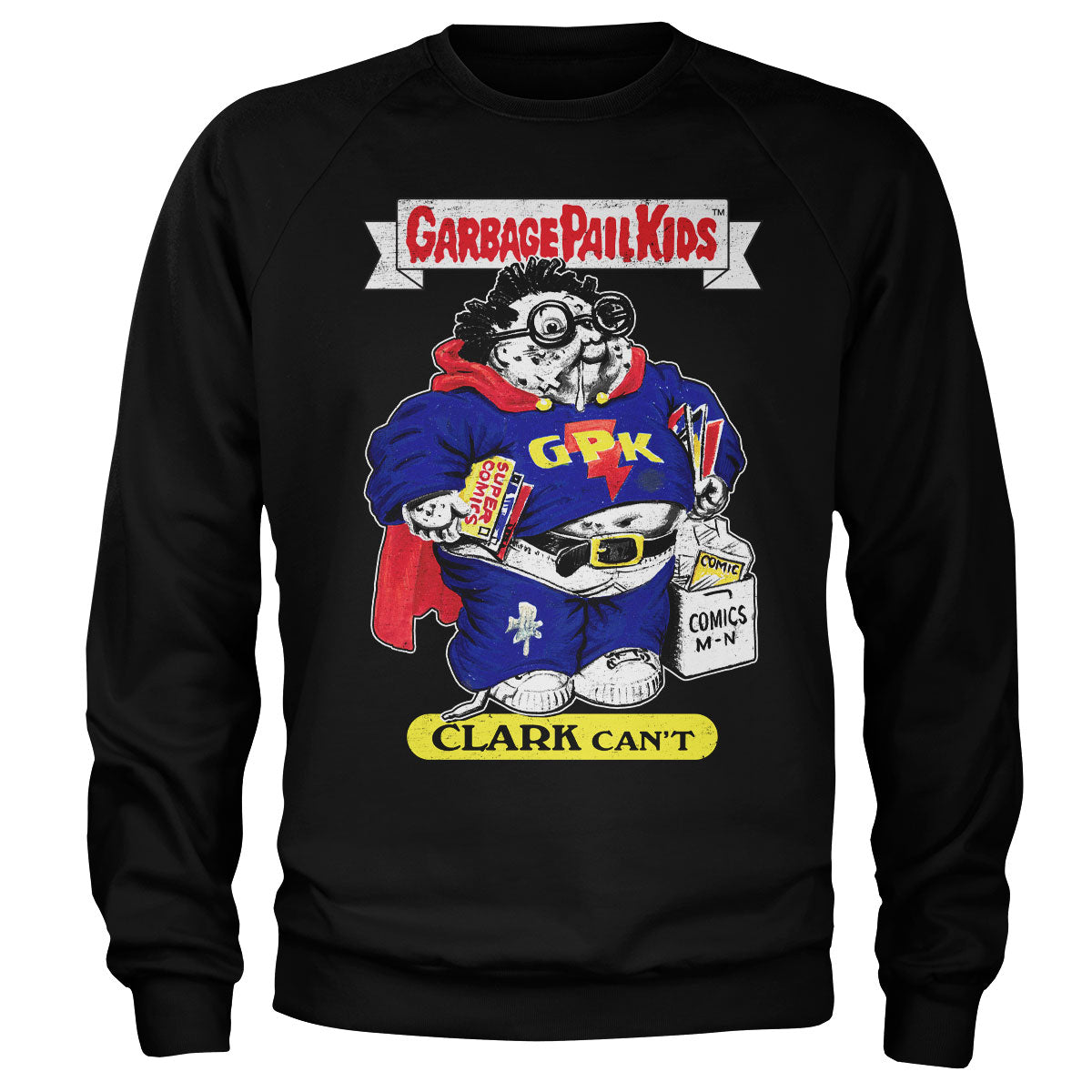Garbage Pail Kids - Clark Can't Sweatshirt Sweatshirt fra Garbage Pail Kids
