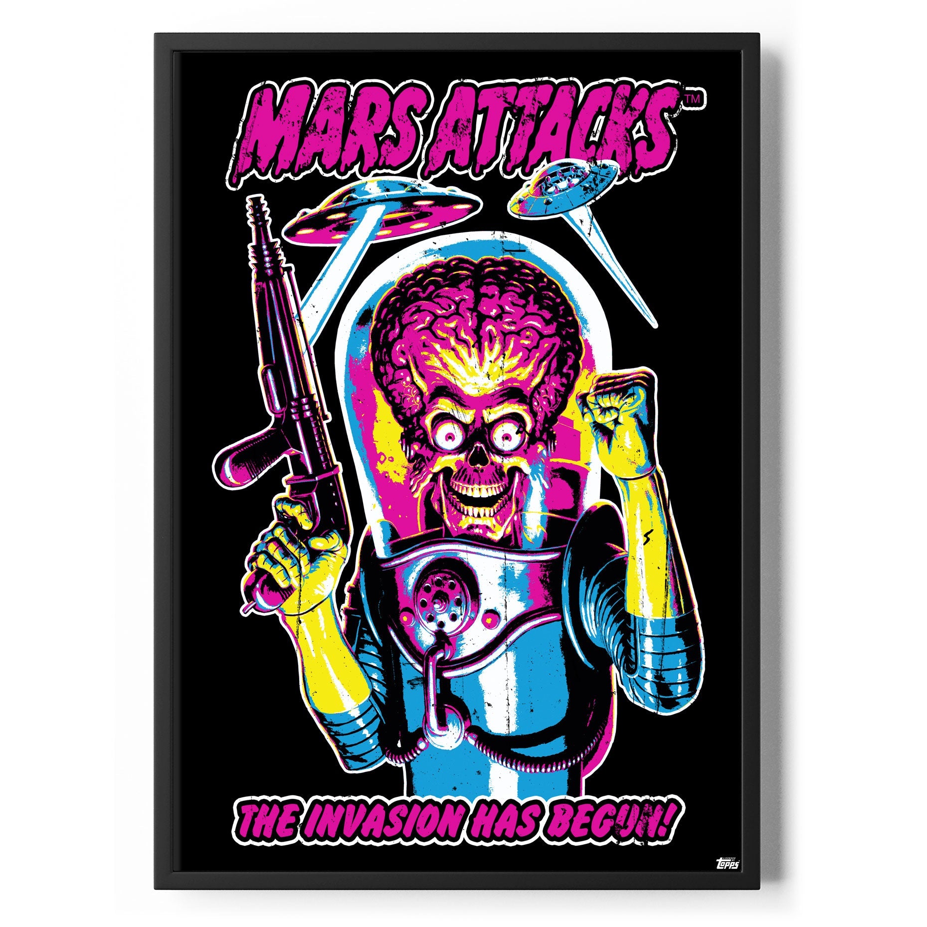Mars Attacks - The Invasion Has Begun!  Poster Standard Poster Standard fra Mars Attacks