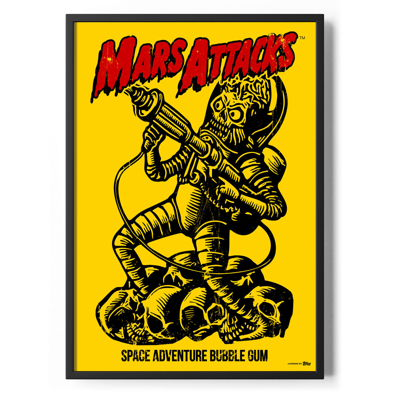 Mars Attacks - Space Adventure Bubble Gum Poster Standard Poster Standard fra Mars Attacks