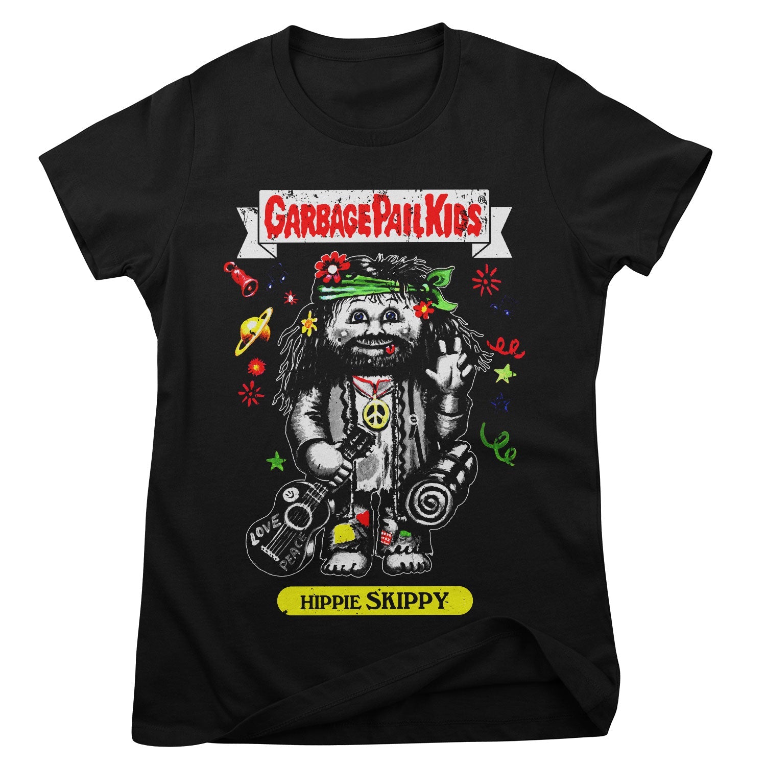 Garbage Pail Kids - Hippie Skippy Girly Tee Girly Tee fra Garbage Pail Kids