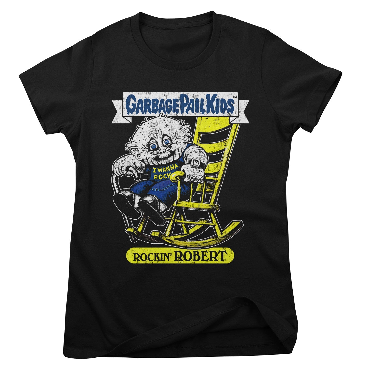 Garbage Pail Kids - Rockin' Robert Girly Tee Girly Tee fra Garbage Pail Kids