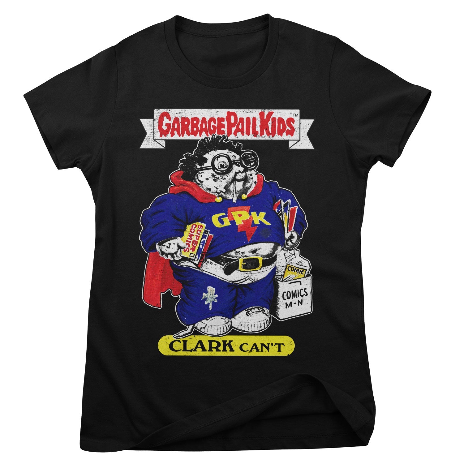 Garbage Pail Kids - Clark Can't Girly Tee Girly Tee fra Garbage Pail Kids