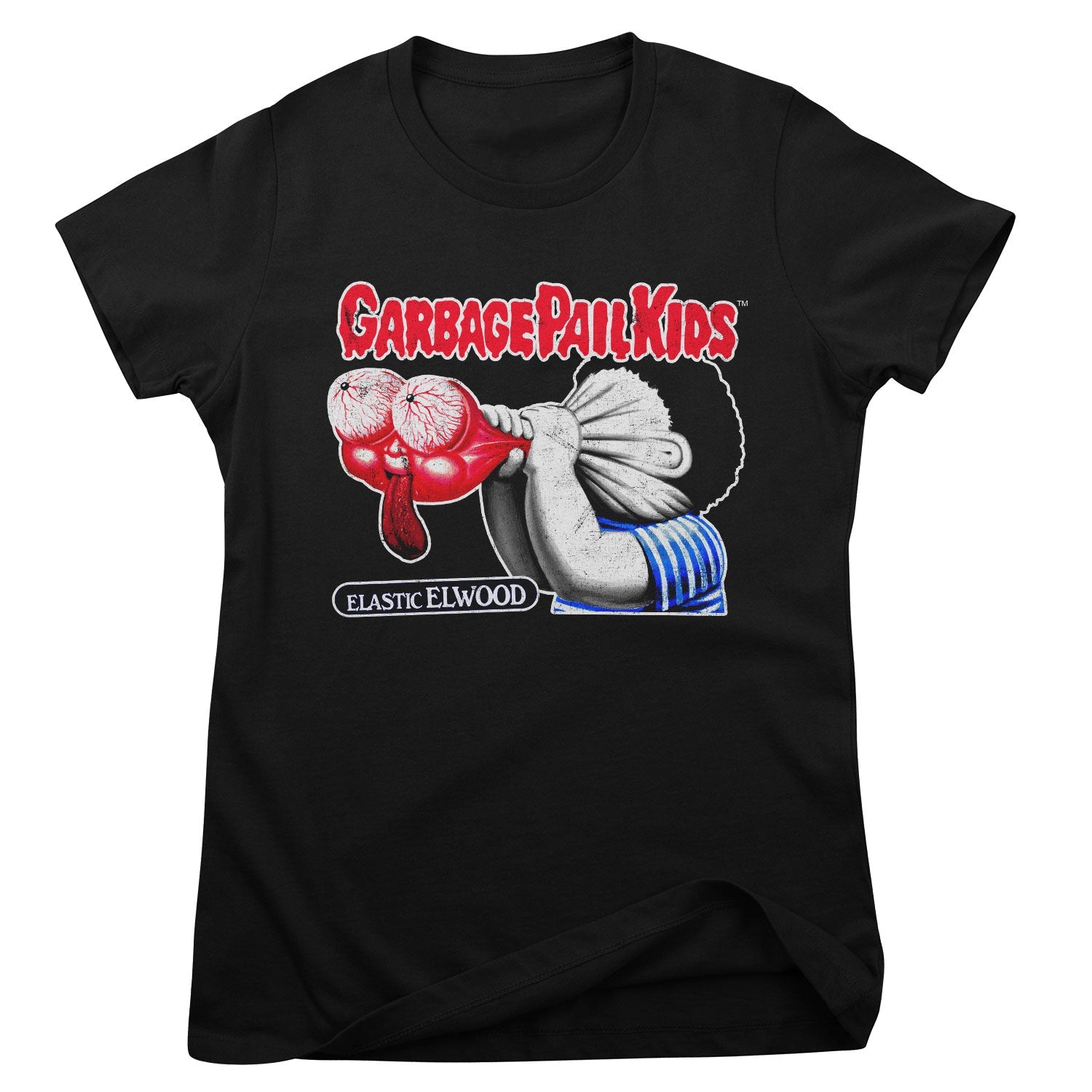 Garbage Pail Kids - Elastic Elwood Girly Tee Girly Tee fra Garbage Pail Kids