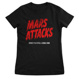 Mars Attacks Distressed Logo Girly Tee Girly Tee fra Mars Attacks