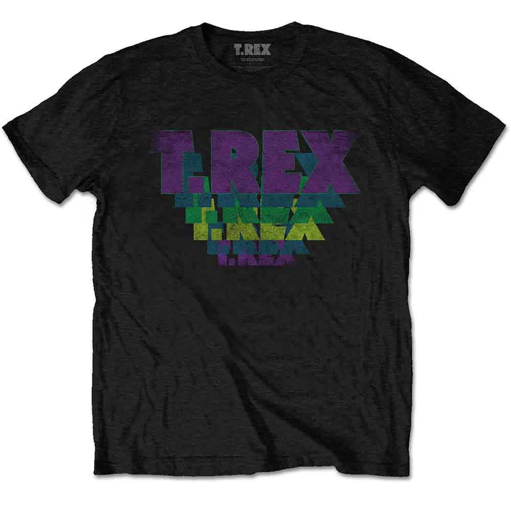 T - Rex: Stacked Logo T-shirt – officielt merchandise