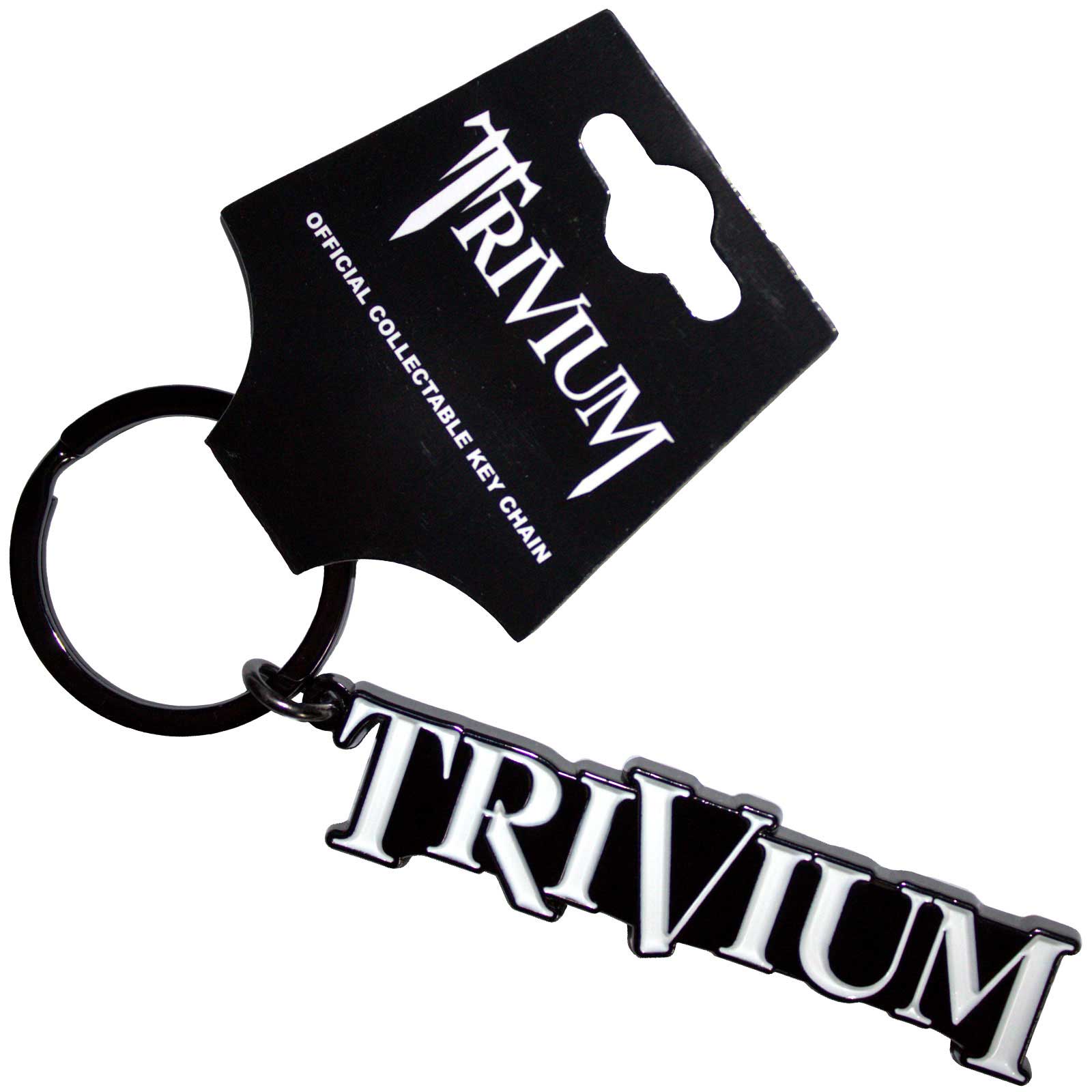 Trivium: Logo Black Keychain