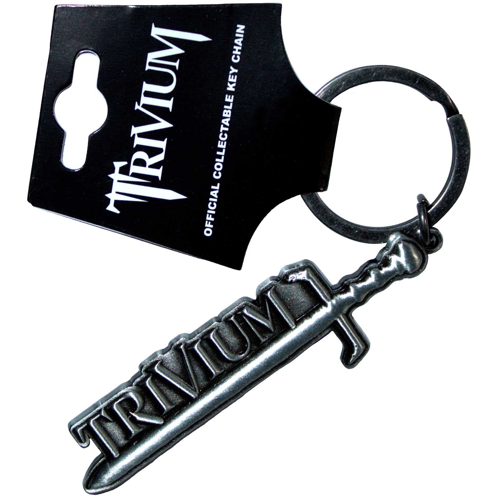 Trivium: Silver Sword Keychain