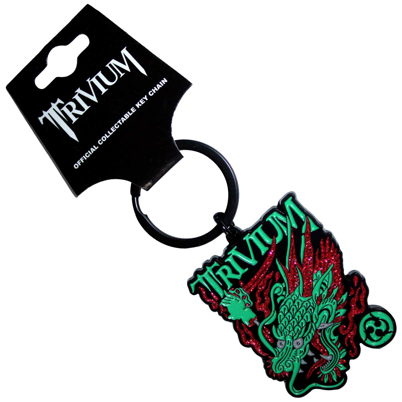 Trivium: Deadmen Dragon Head Keychain