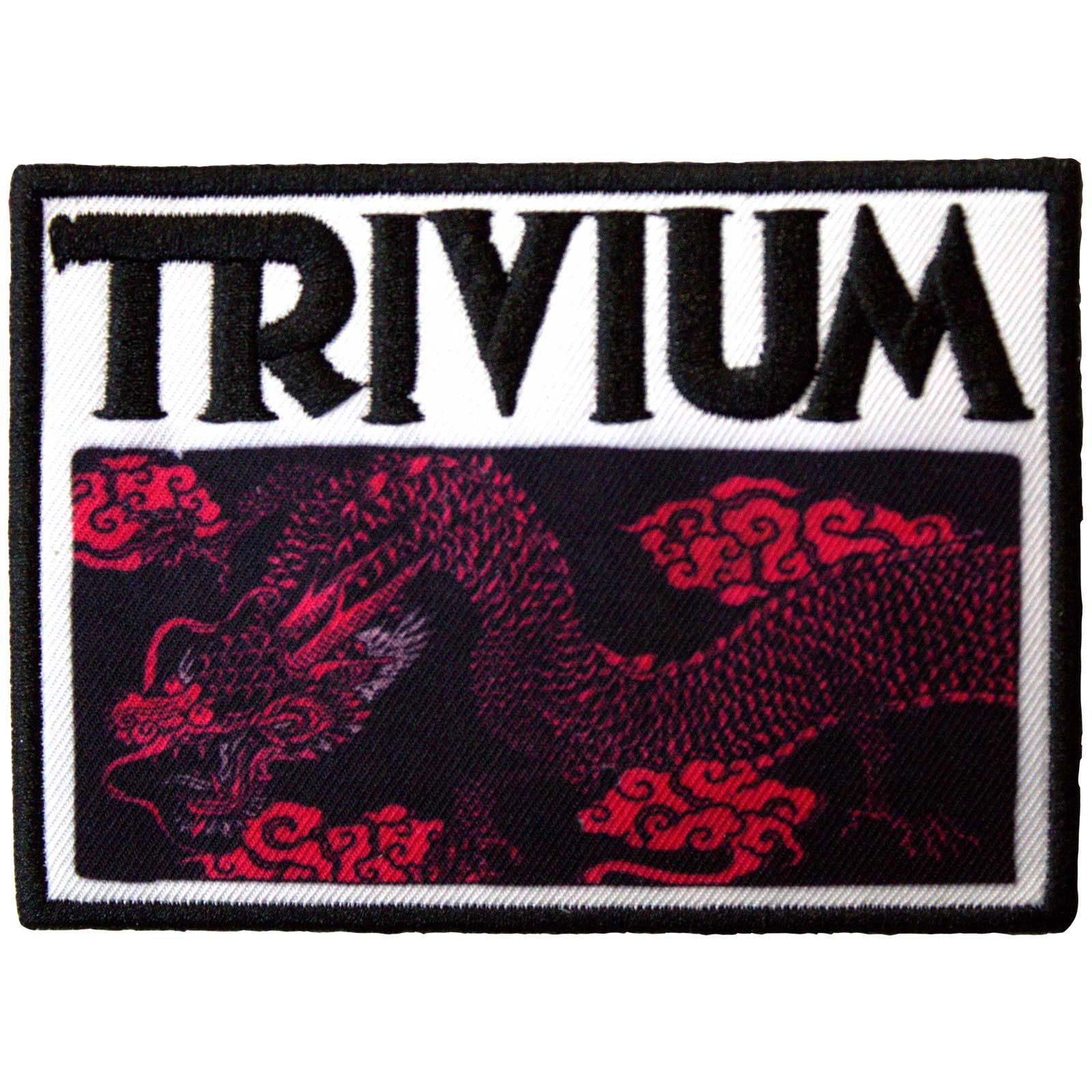 Trivium: Deadmen & Dragons Silhouette Standard Patch
