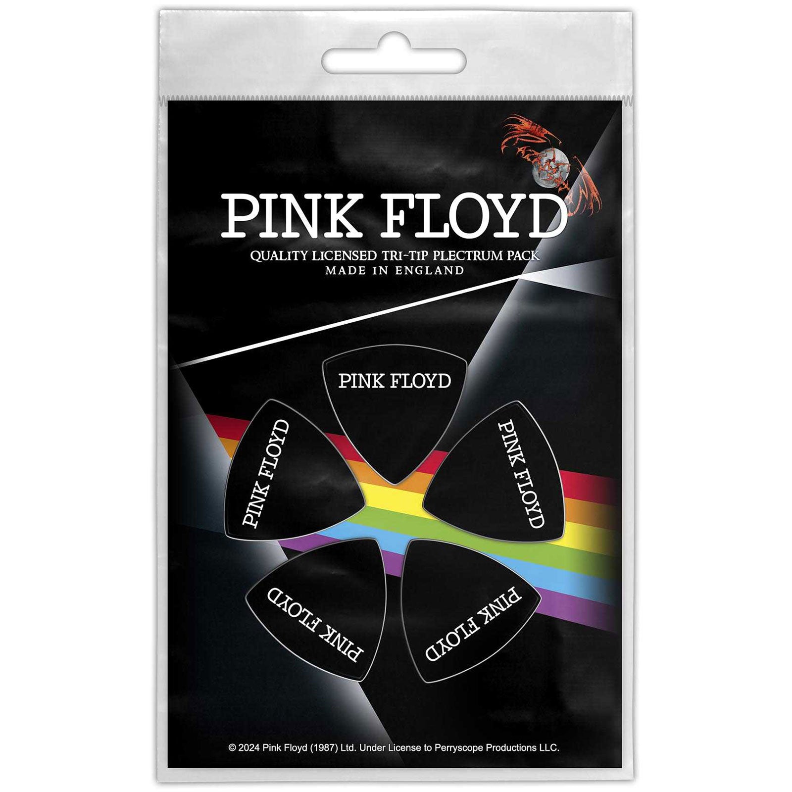 Pink Floyd: Logo Plectrum – officielt merchandise