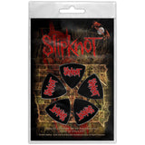 Slipknot: Logo Plectrum – officielt merchandise