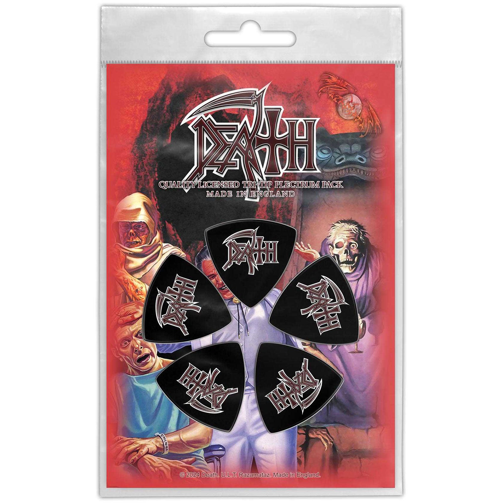 Death: Logo Plectrum – officielt merchandise