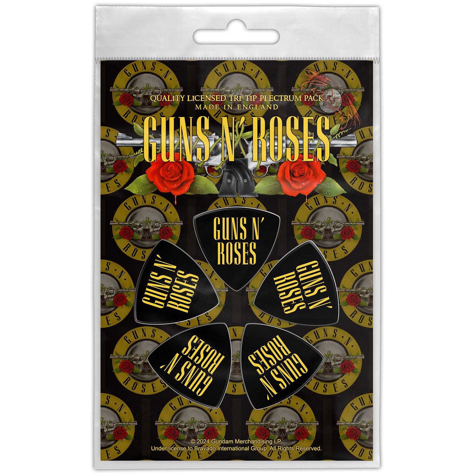 Guns N' Roses: Logo Plectrum – officielt merchandise