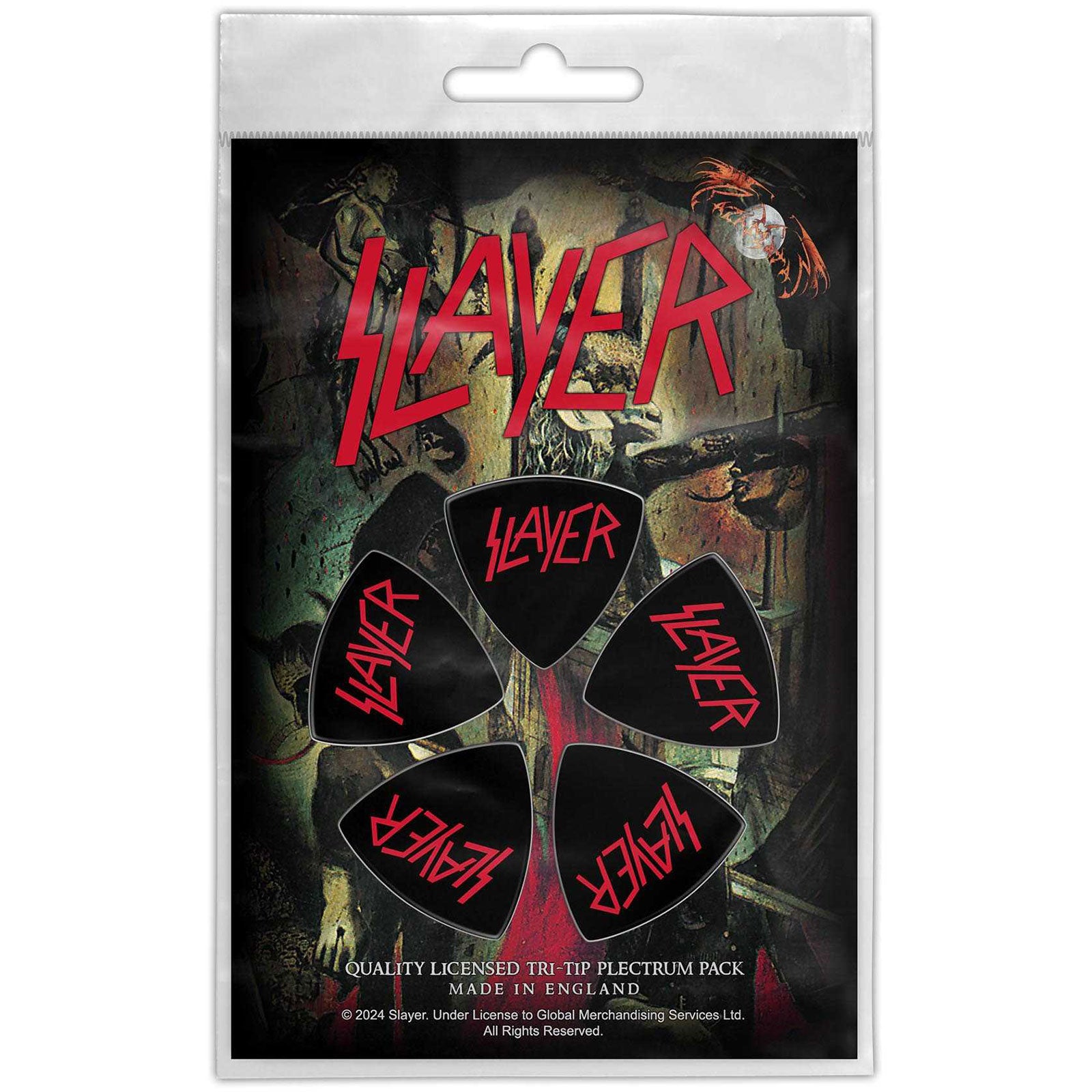 Slayer: Logo Plectrum – officielt merchandise