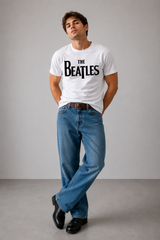 The Beatles: Drop T Logo T-shirt