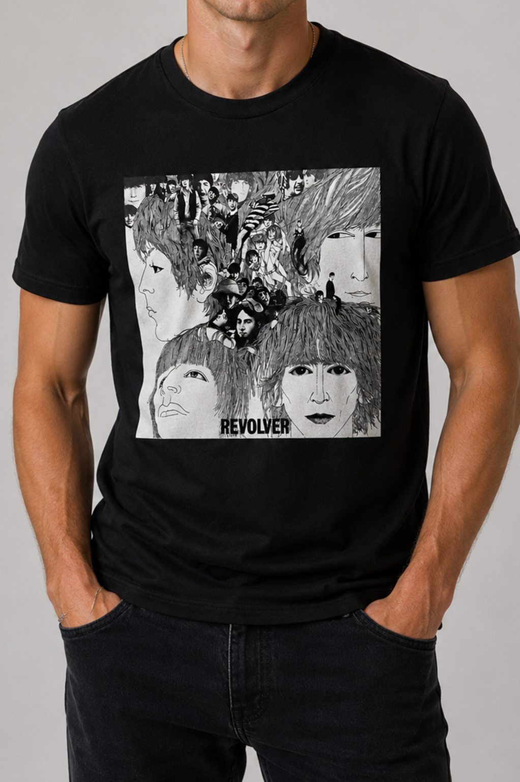 The Beatles: Revolver Album Cover T-shirt