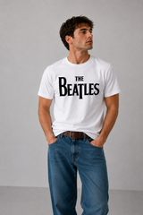 The Beatles: Drop T Logo T-shirt