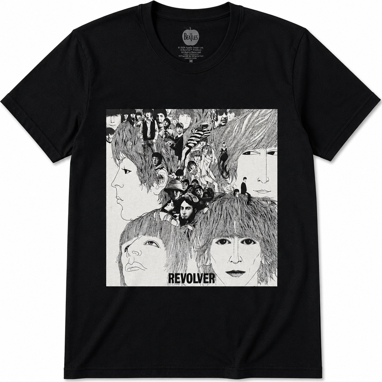 The Beatles: Revolver Album Cover T-shirt